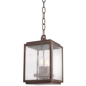 Chester Outdoor 4 Light 8 inch Copper Patina Pendant Ceiling Light