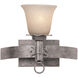 Americana 1 Light 13 inch Country Iron Vanity Light Wall Light