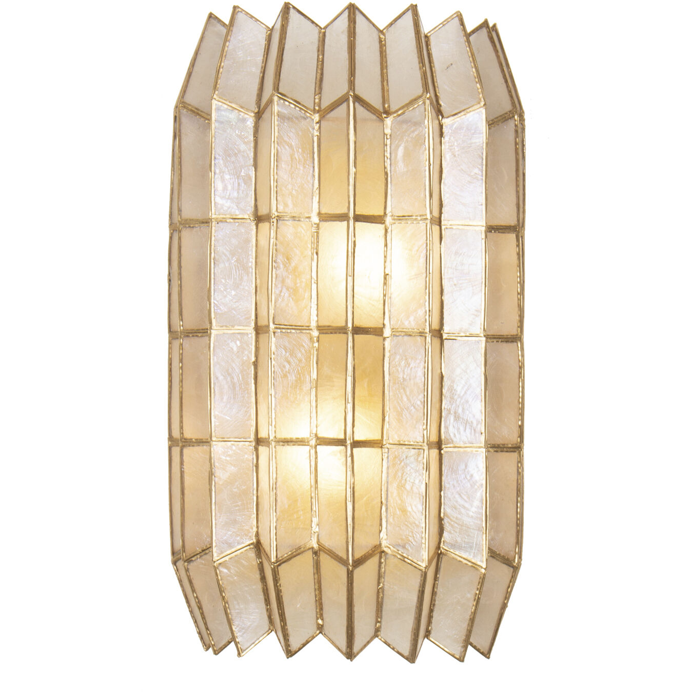 Fractal 2 Light 8.5 inch Oxidized Gold Leaf Wall Sconce Wall Light