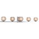 Corona LED 33 inch Chrome Bath Vanity Light Wall Light