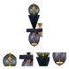 Demi 6.5 inch Winter Brass Wall Sconce Wall Light