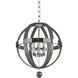 Sharlow 6 Light 25 inch Chrome Pendant Ceiling Light