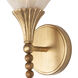 Flora Wall Sconce Wall Light in Modern Gold