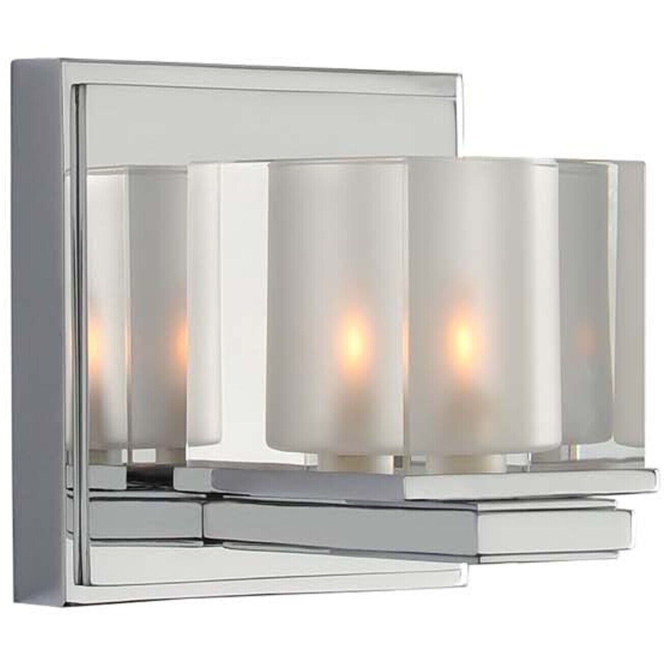 Naples LED 5 inch Chrome Bath Light Wall Light