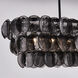 Uroko 9 Light 16 inch Black Nickel Linear Pendant Ceiling Light