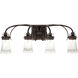 Dover LED 30 inch Antique Copper Bath Vanity Wall Light