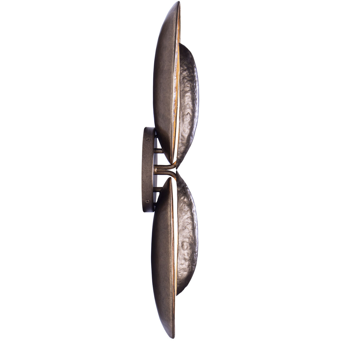 Spat Wall Sconce Wall Light in Pearlized Antique Brass