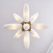Crest 2 Light 5 inch Winter Brass Pendant Ceiling Light