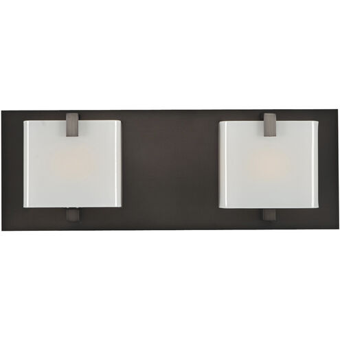 Meridian LED 14 inch Brushed Black Nickel Bath Light Wall Light