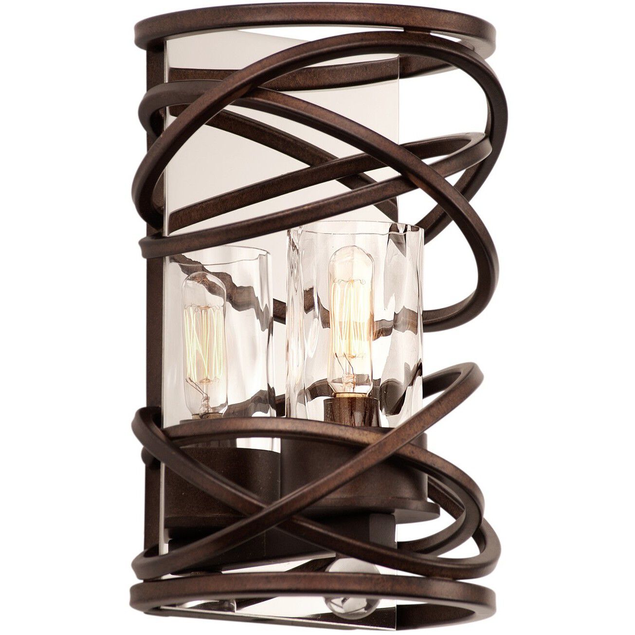 Eternity Wall Sconce Wall Light in Etruscan Bronze