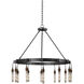 Stuyvesant 12 Light 36 inch Matte Gun Metal Chandelier Pendant Ceiling Light