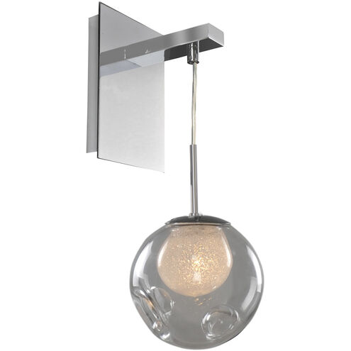 Meteor Wall Sconce Wall Light in Clear