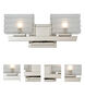 Victoria LED 15 inch Polished Nickel Bath Vanity Light Wall Light
