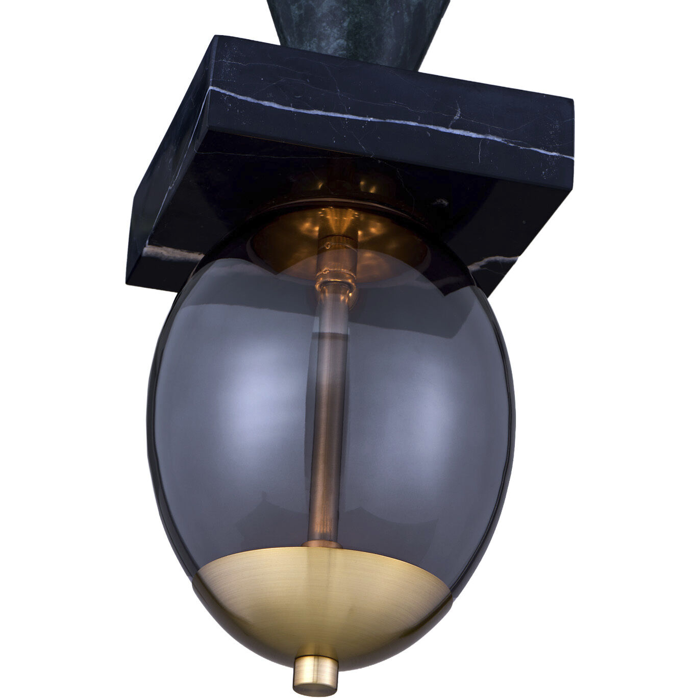 Demi 6.25 inch Winter Brass Pendant Ceiling Light