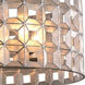 Prado 6 Light 26 inch Oxidized Silver Leaf Pendant Chandelier Ceiling Light