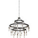 Stuyvesant 36 Light 48 inch Matte Gun Metal Chandelier Pendant Ceiling Light
