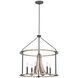 Middleton 6 Light 26 inch Natural Iron Pendant Ceiling Light