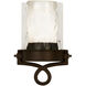 Newport 1 Light 8.25 inch Satin Bronze ADA Wall Sconce Wall Light