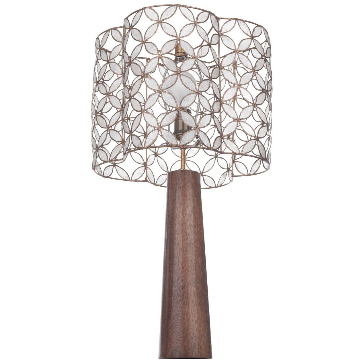 Maurelle 26 inch 40.00 watt Oxidized Gold Leaf Table Lamp Portable Portable Light