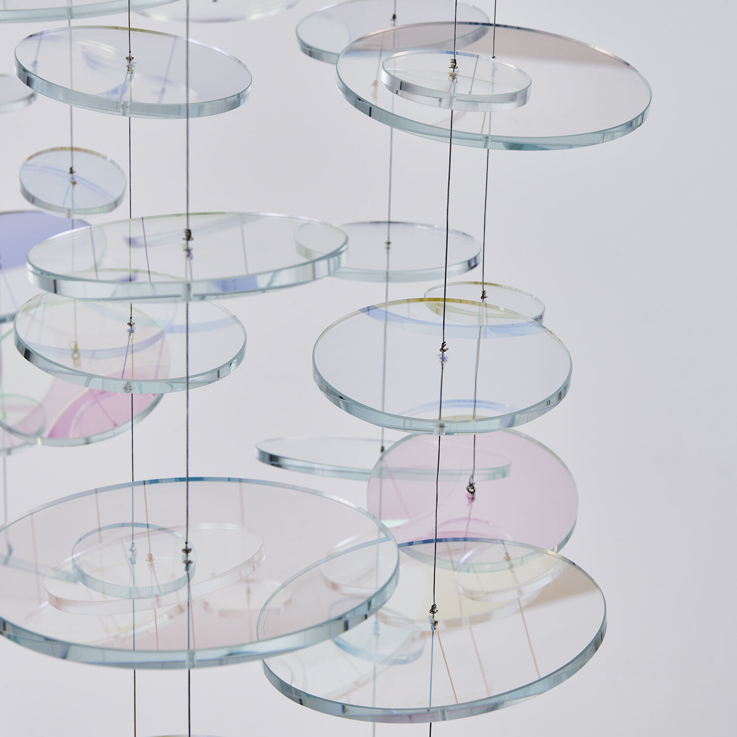 Spettro 13 Light 36 inch Polished Chrome Chandelier Ceiling Light