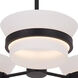 Anel 24 inch Matte Black Chandelier Ceiling Light