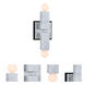 Quadra Wall Sconce Wall Light in Matte Black