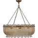 Camellia 10 Light 36 inch Winter Brass Pendant Ceiling Light