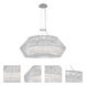 Taza 6 Light 28 inch Chrome Pendant Ceiling Light