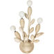 Branche 4 Light Warm Ivory Chandelier Ceiling Light