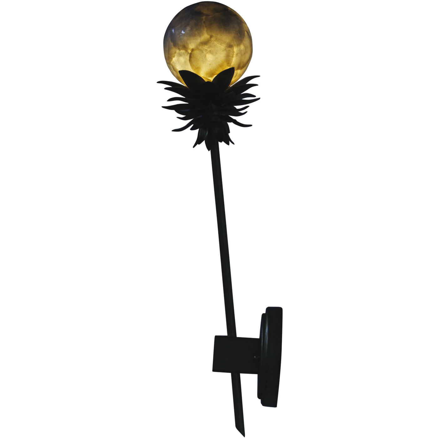 Florette 1 Light 6.5 inch Modern Gold Wall Sconce Wall Light