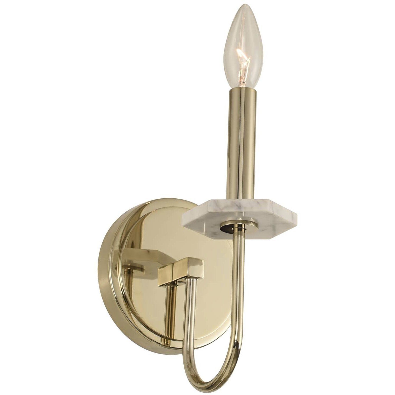 Champagne gold cheap wall sconce