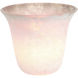 Vine 1 Light 5.5 inch Bark Mini Pendant Ceiling Light in Ecru Standard Glass