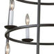 Wickenburg 8 Light 25 inch Black Iron Foyer Light Ceiling Light