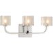 Arcata LED 17 inch Chrome Bath Vanity Wall Light