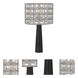 Prado 26 inch 40.00 watt Oxidized Silver Leaf Table Lamp Portable Portable Light