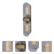 Mirage 4.5 inch True Brass Bath Vanity Light Wall Light