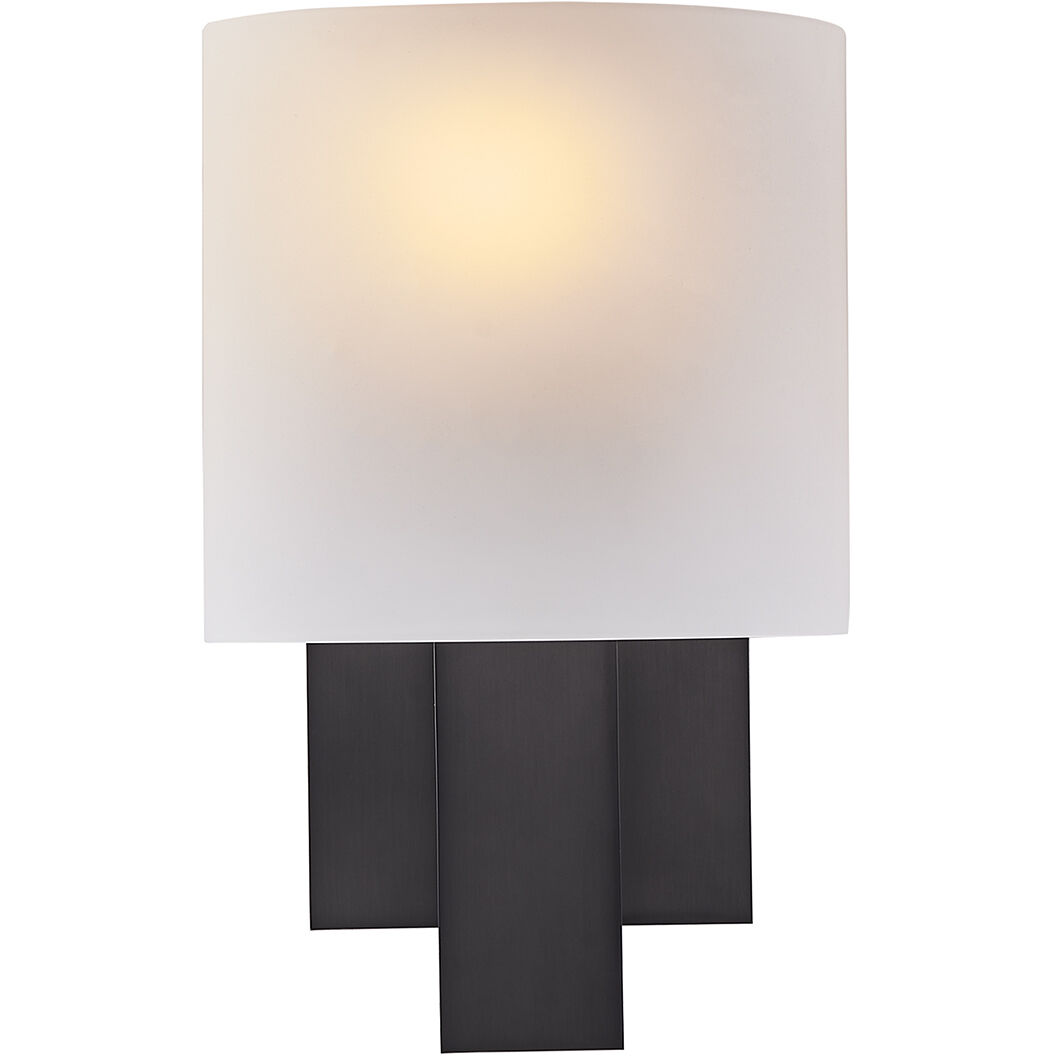Espille 1 Light 7.5 inch Satin Black Nickel ADA Wall Sconce Wall Light