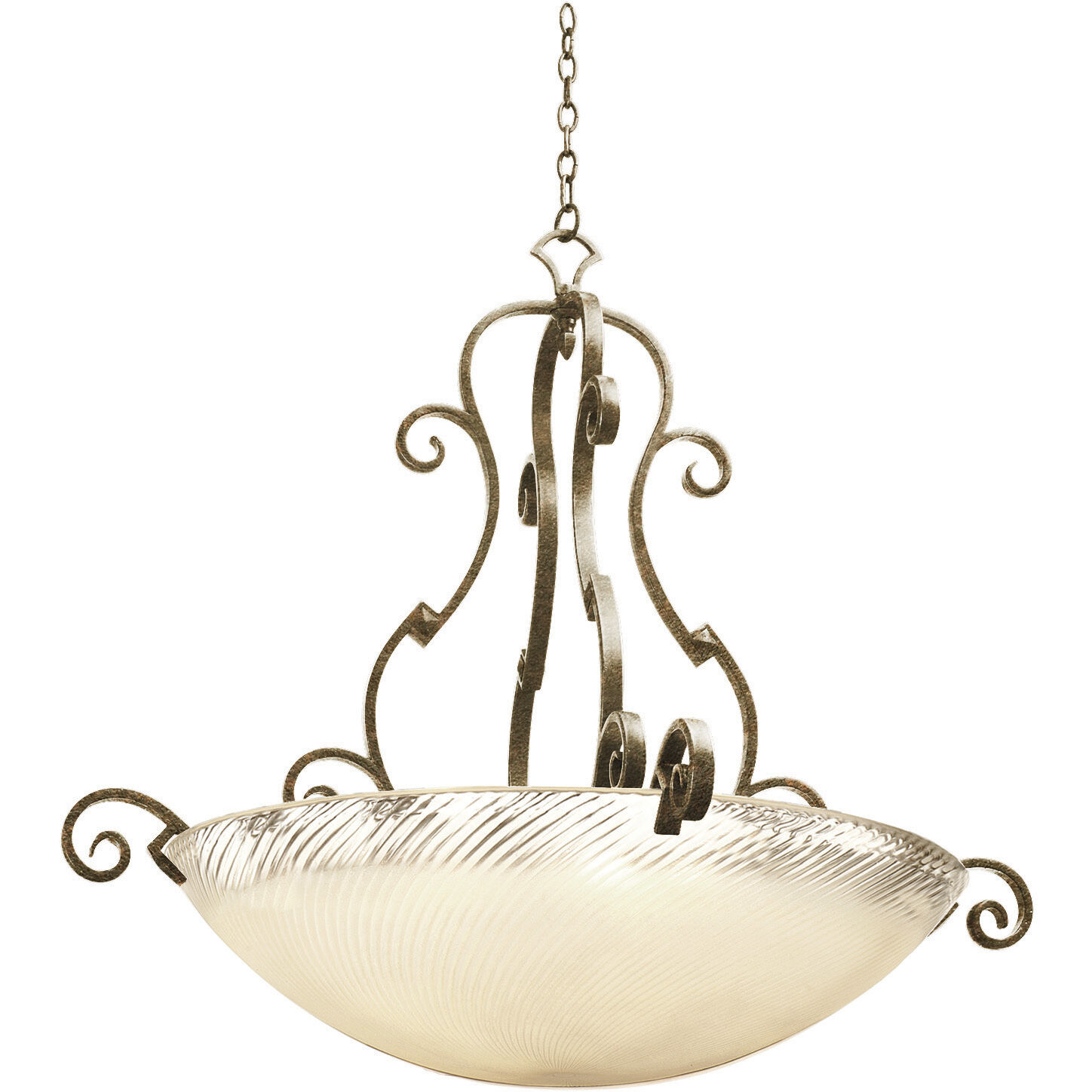 Antique copper ceiling light on sale