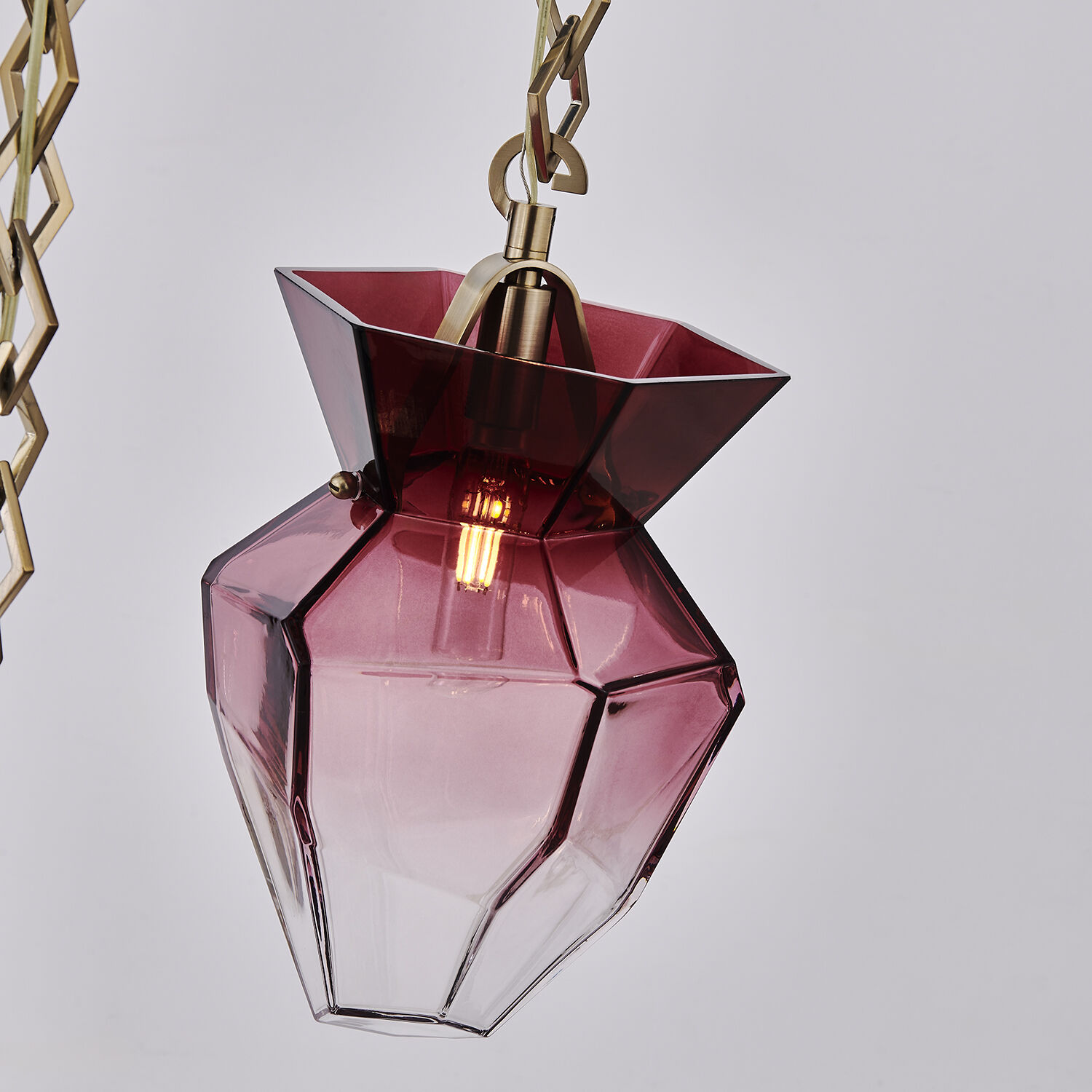 Bolsa 3 Light 21.25 inch Winter Brass Chandelier Ceiling Light