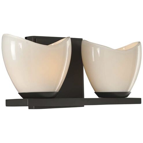 Vero LED 13 inch English Bronze Bath Vanity Wall Light