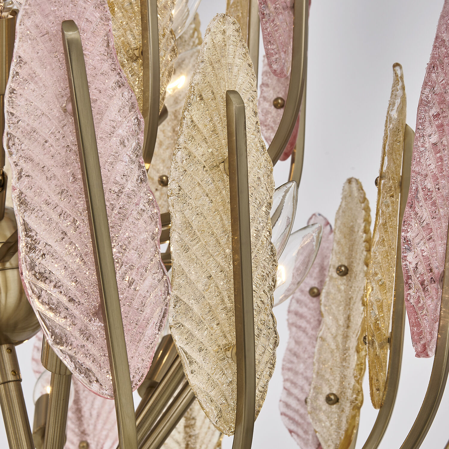 Autumna 22 Light 29.5 inch Brushed Champagne Gold Chandelier Ceiling Light