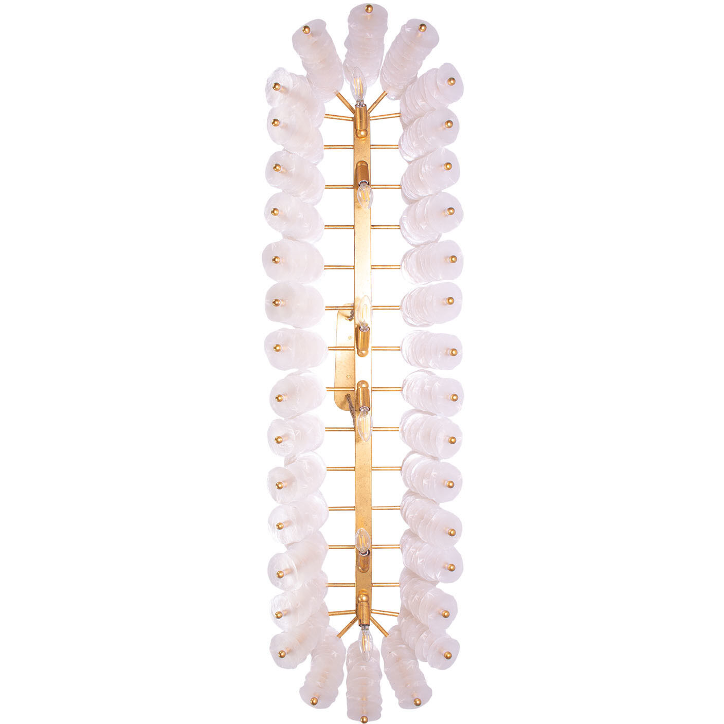 Gossamer Island Light Ceiling Light in Oxidized Gold Leaf