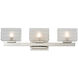 Victoria LED 23 inch Polished Nickel Bath Vanity Wall Light