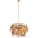 Grace 7 Light 29 inch New Gold Pendant Ceiling Light