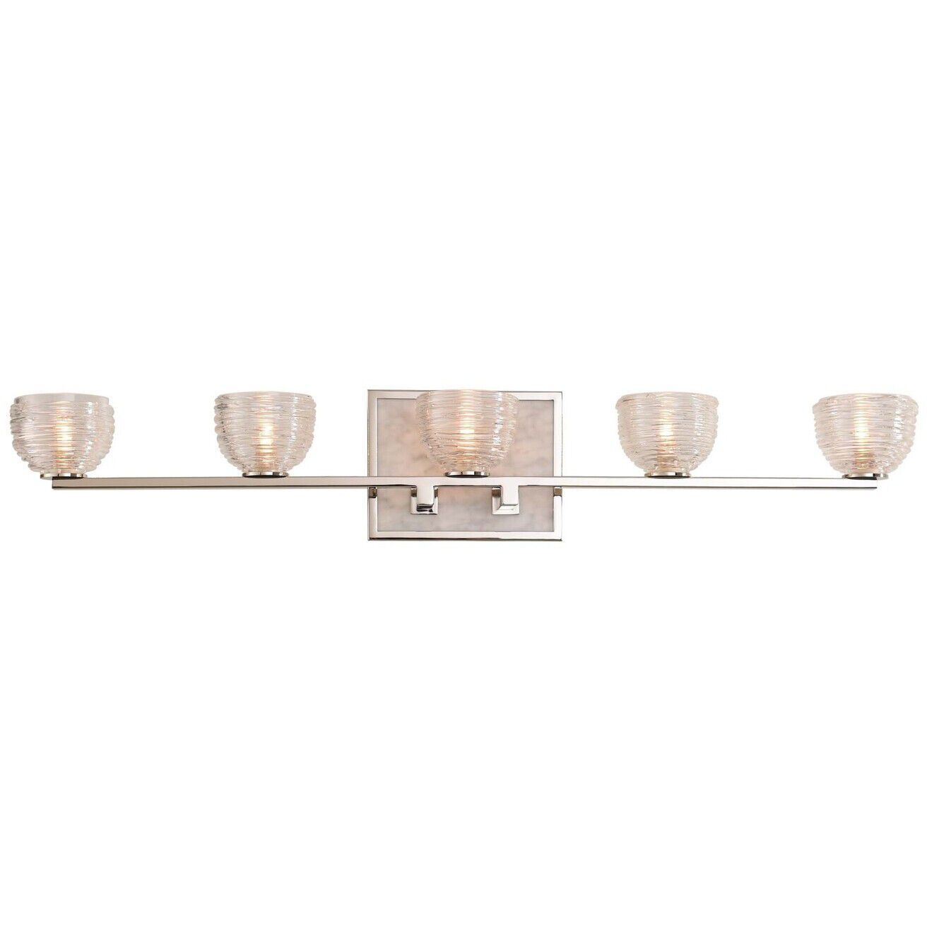 Bianco LED 32 inch Polished Nickel Bath Vanity Wall Light