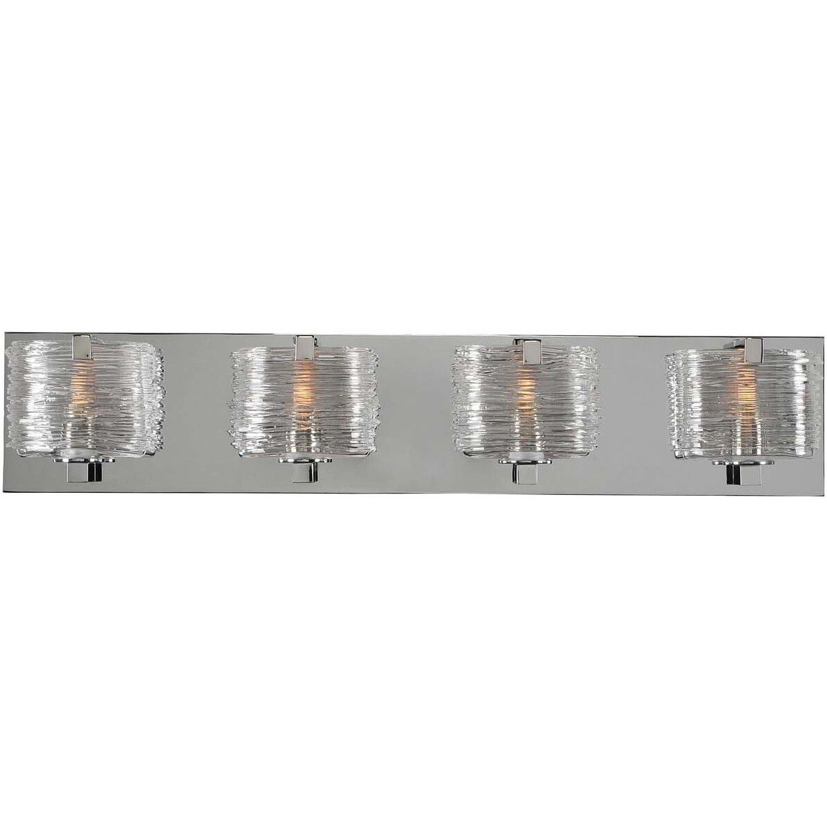 South Bay LED 26 inch Chrome Bath Vanity Light Wall Light