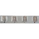 South Bay LED 26 inch Chrome Bath Vanity Light Wall Light