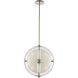 Sussex LED 18 inch Polished Nickel Pendant Ceiling Light