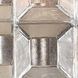 Prado Wall Sconce Wall Light in Oxidized Silver Leaf