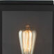 Ashland 2 Light 31 inch Matte Black with Sanded Gold Outdoor Wall Sconce